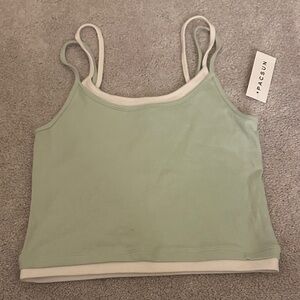 PacSun Light Green Camisole Top